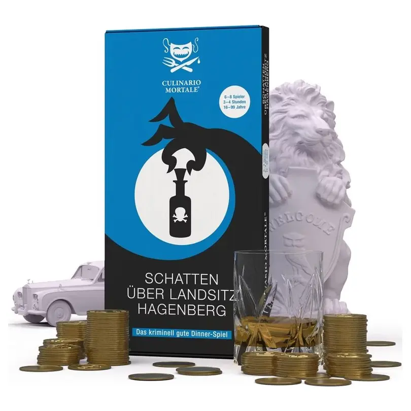 Party-Spiel Set bestehend aus verschiedenen Artikeln Party & Quiz