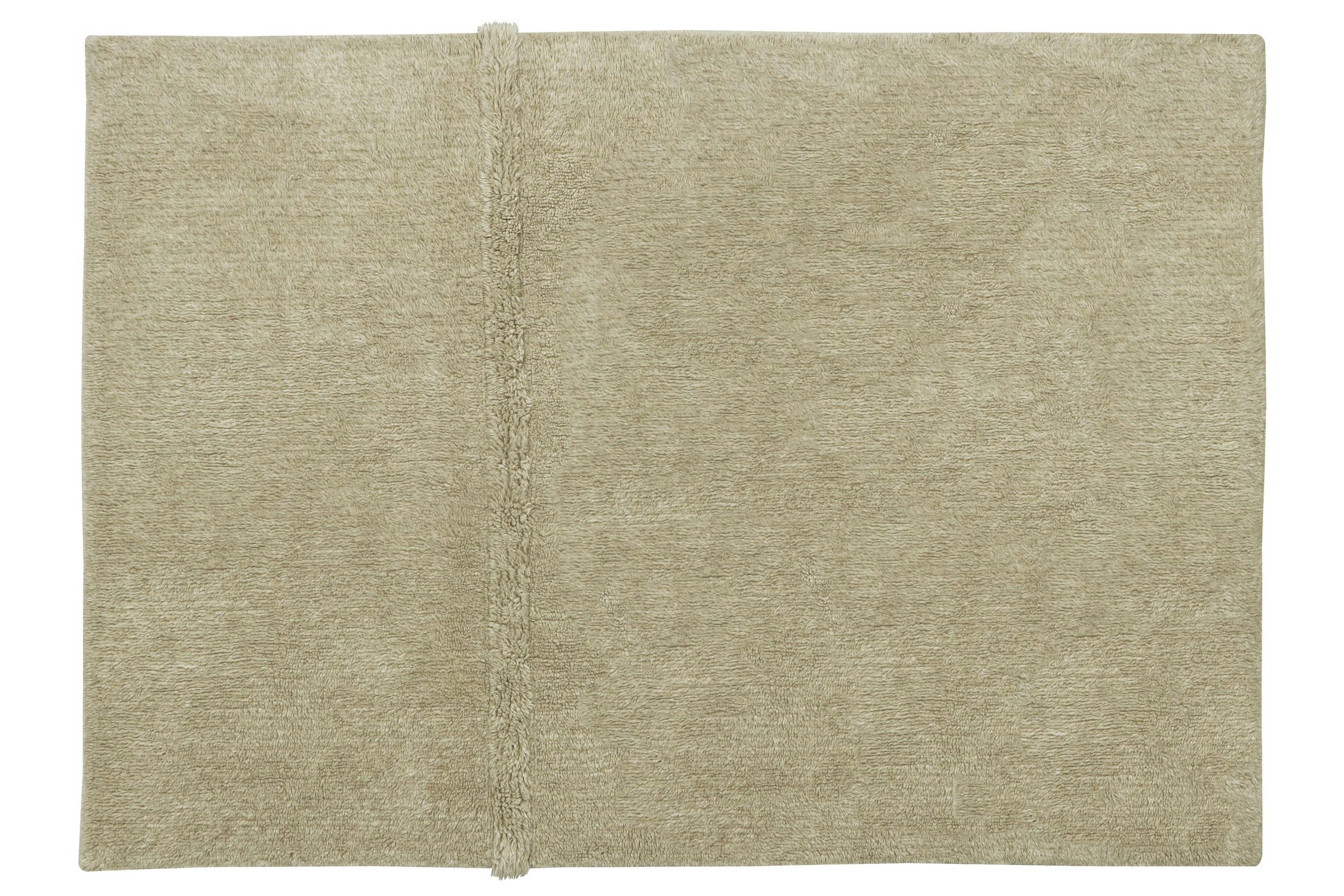 SHEEP OF THE WORLD - Tapis lavable en laine marron 250x340