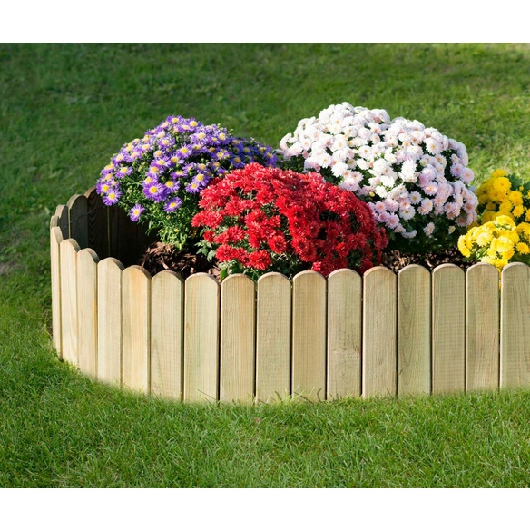 Beetbegrenzung »Flexi Board«, LxH: 200 x 30 cm, Kiefernholz