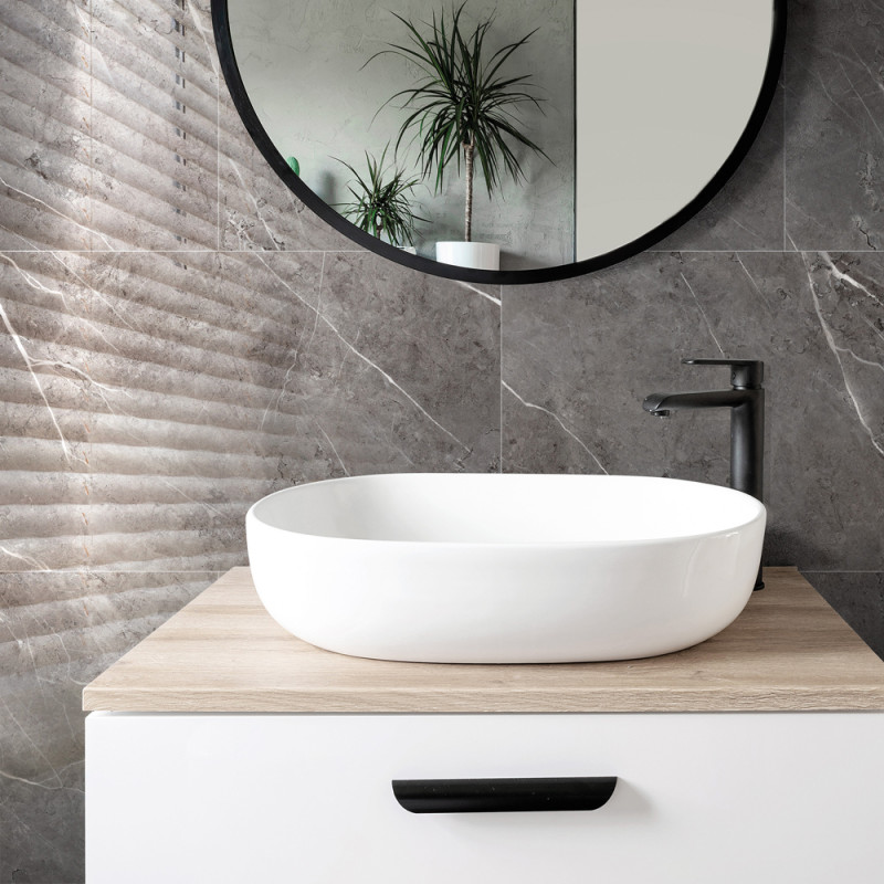Dalle en PVC Porto Gloss 65 x 37,5 cm 8 pièces DUMAWALL