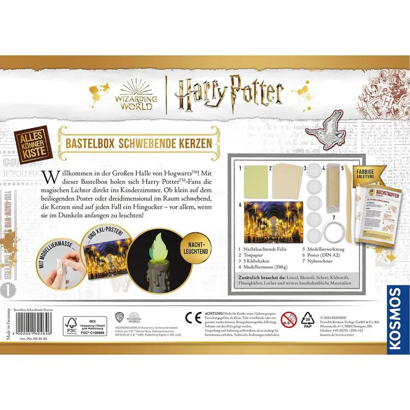 Bastelset Set bestehend aus verschiedenen Artikeln Harry Potter