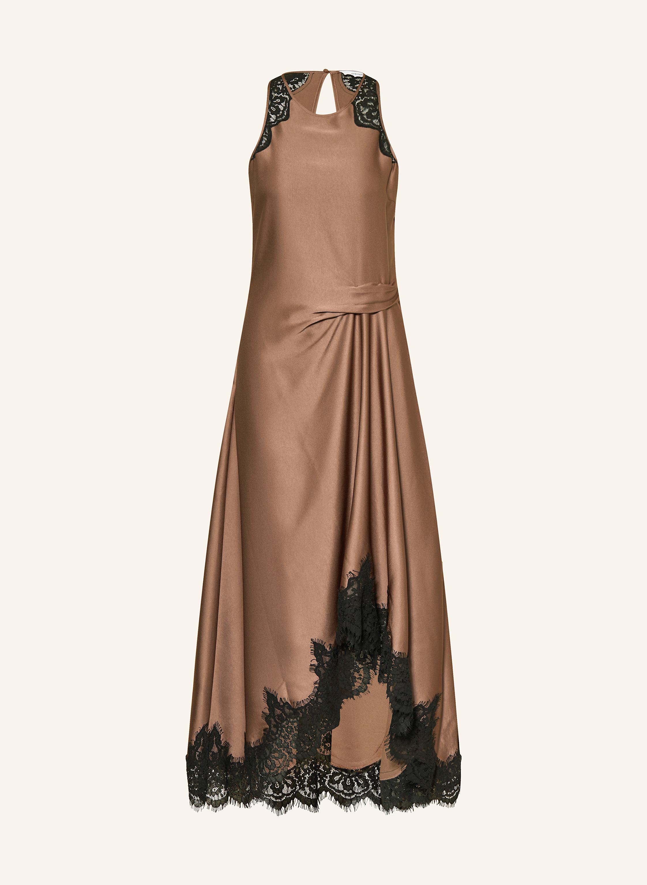 REISS Satinkleid ANAIS mit Spitze