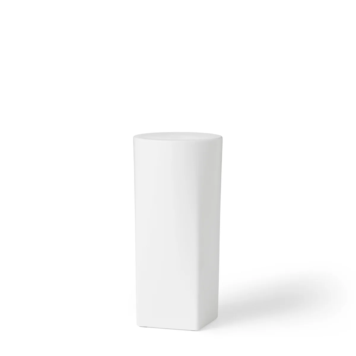 Audo - Ignus LED Lichtobjekt, H 20 cm, Porzellan weiß