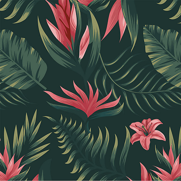Crédence Adhésive Tropicale 100 x 40 cm