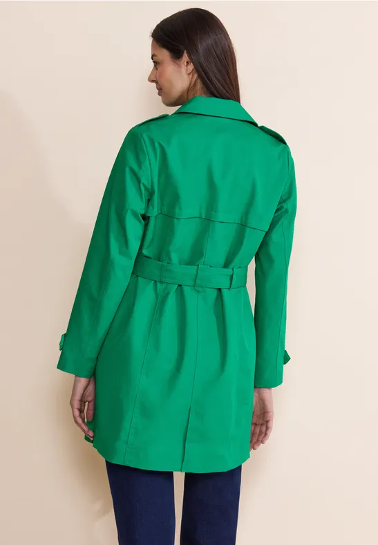 Klassischer Trenchcoat