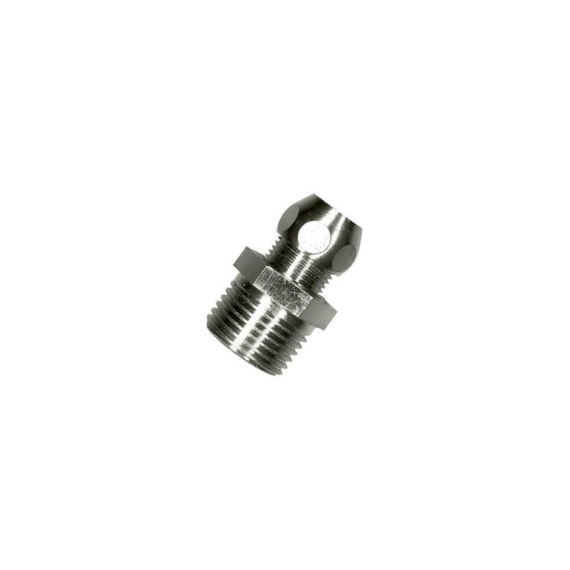 Raccord droit chromé M 1/2