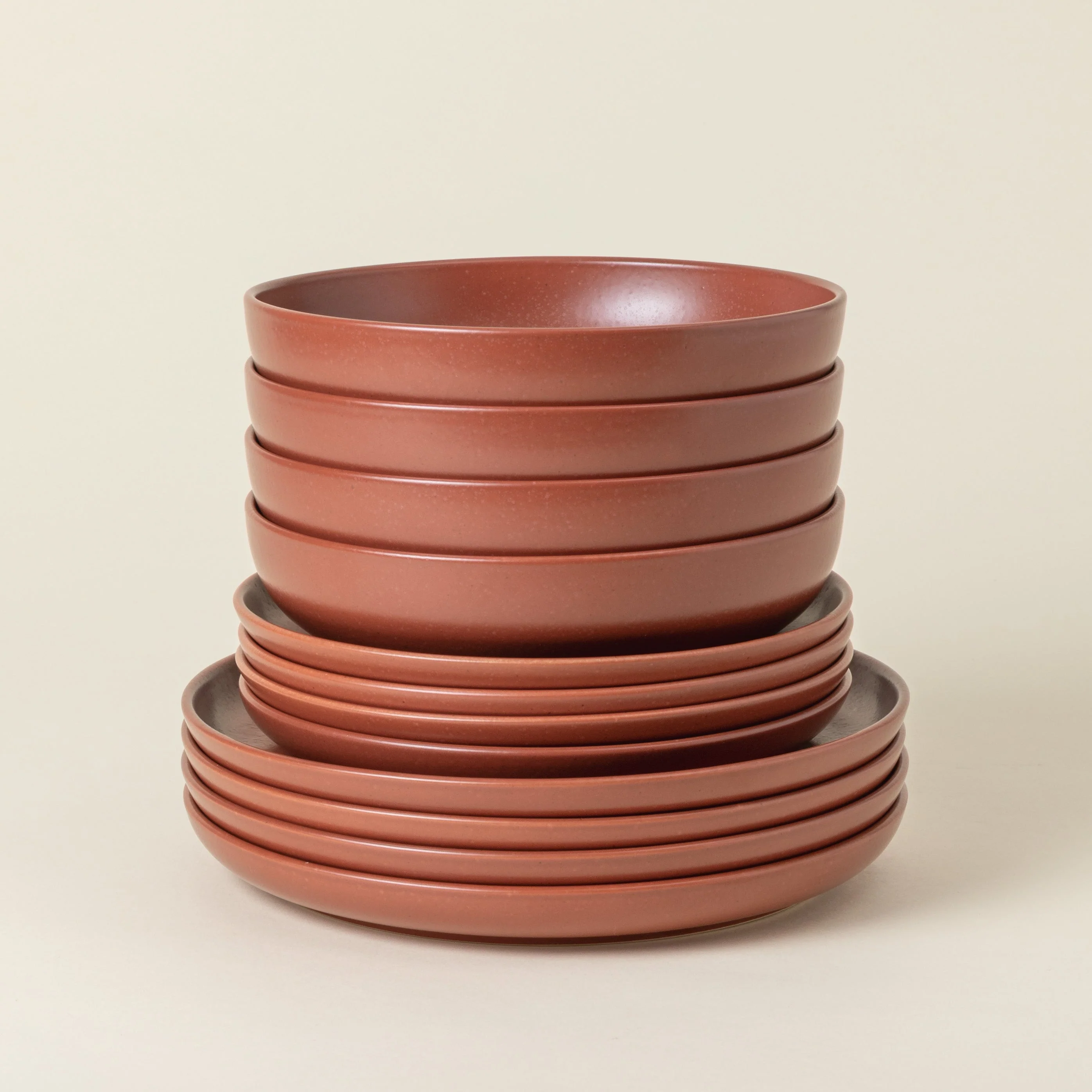 12-Piece Dinnerware Set with Soup/Pasta Bowl Pacifica, Casafina by COSTA NOVA