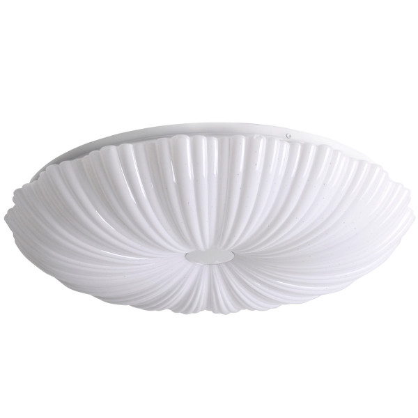 Plafon FLOWER z pilotem okrągły biały LED 1x72W 48cm 8000lm IP20 Polux