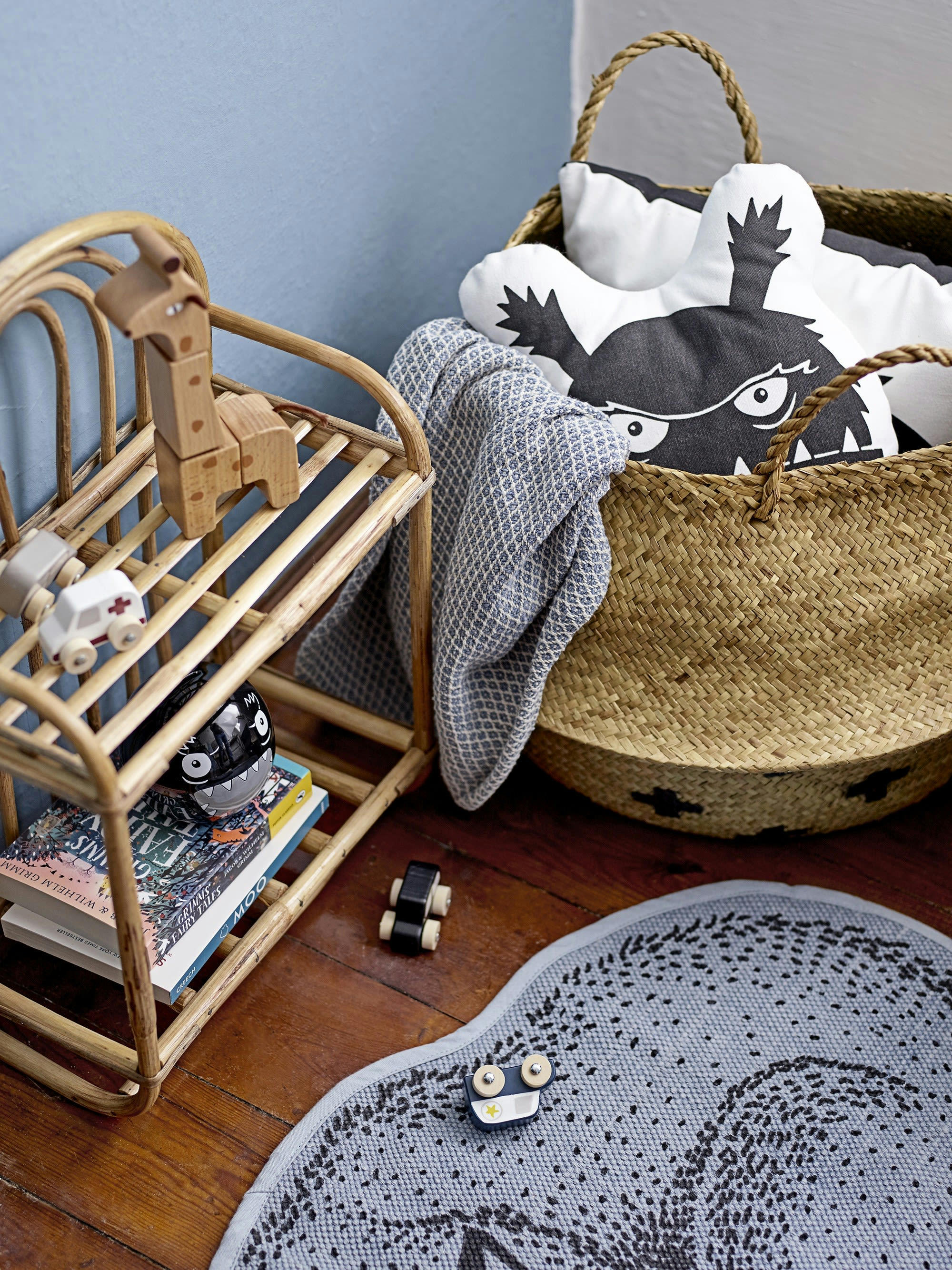 NATURE - Etagère en rotin beige