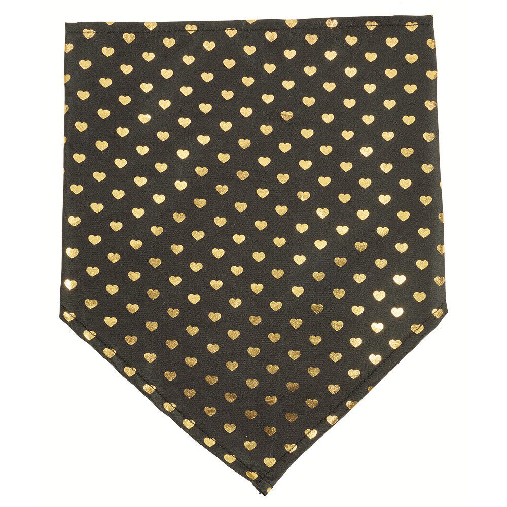 Bandana de No&euml;l pour chien noir