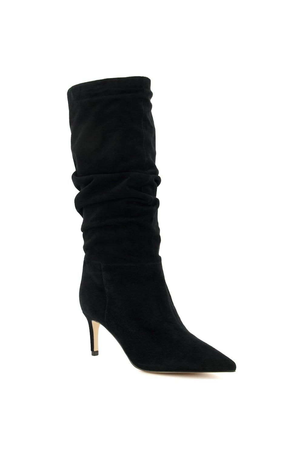 Dune London Slouch' Suede Knee High Boots