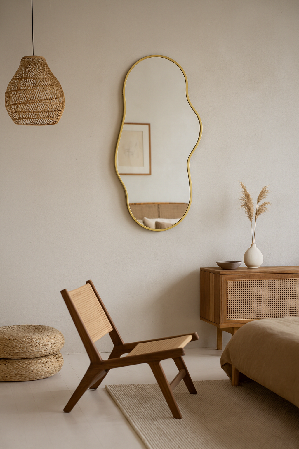 LOFT42 Spiegel Amboeba Goud