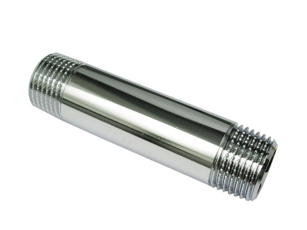 NIPPELRØR FORKROMMET 1/2"-50MM