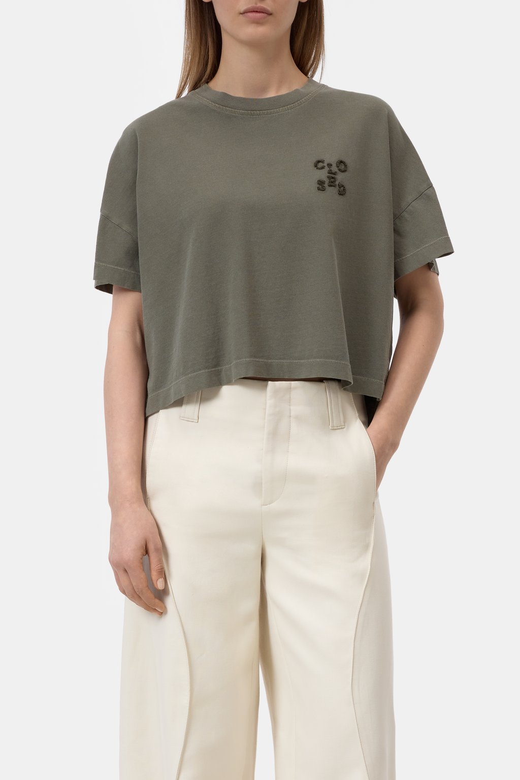 T-Shirt mit Monogramm