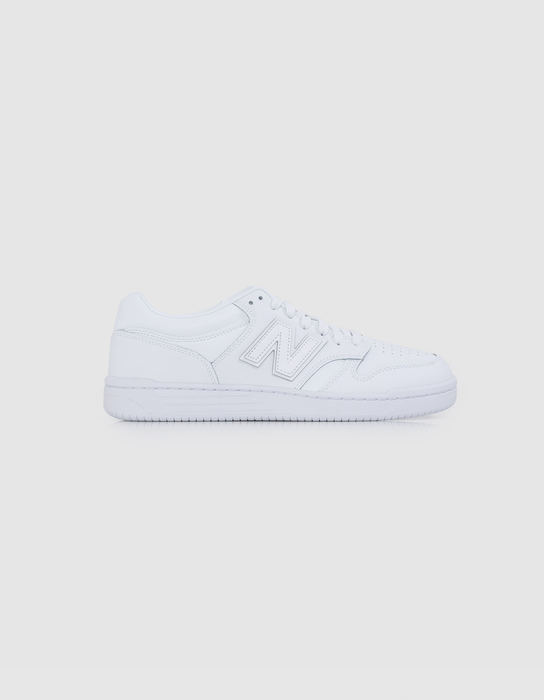 Baskets blanches NEW BALANCE 480 Homme