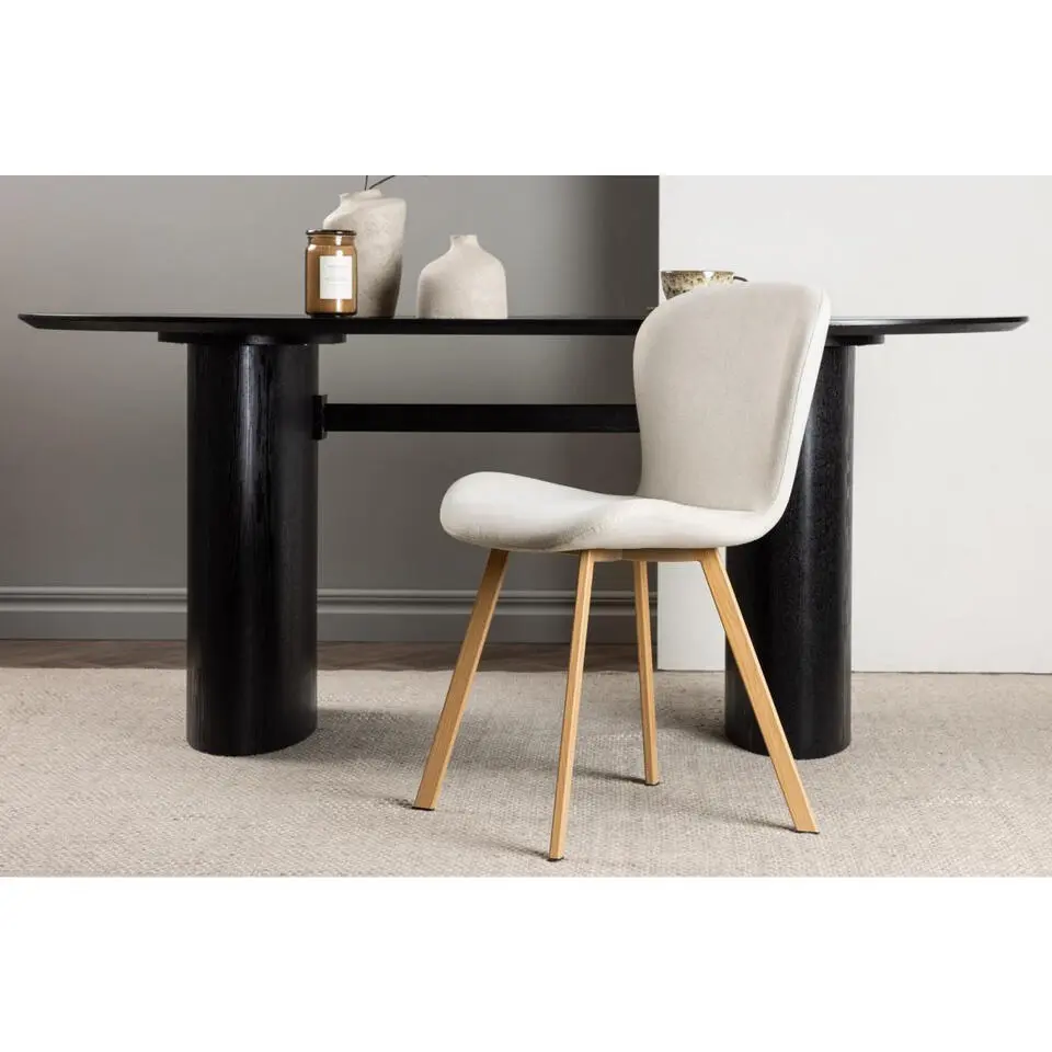 Svea - Jilla eetkamerstoel - linnen - beige