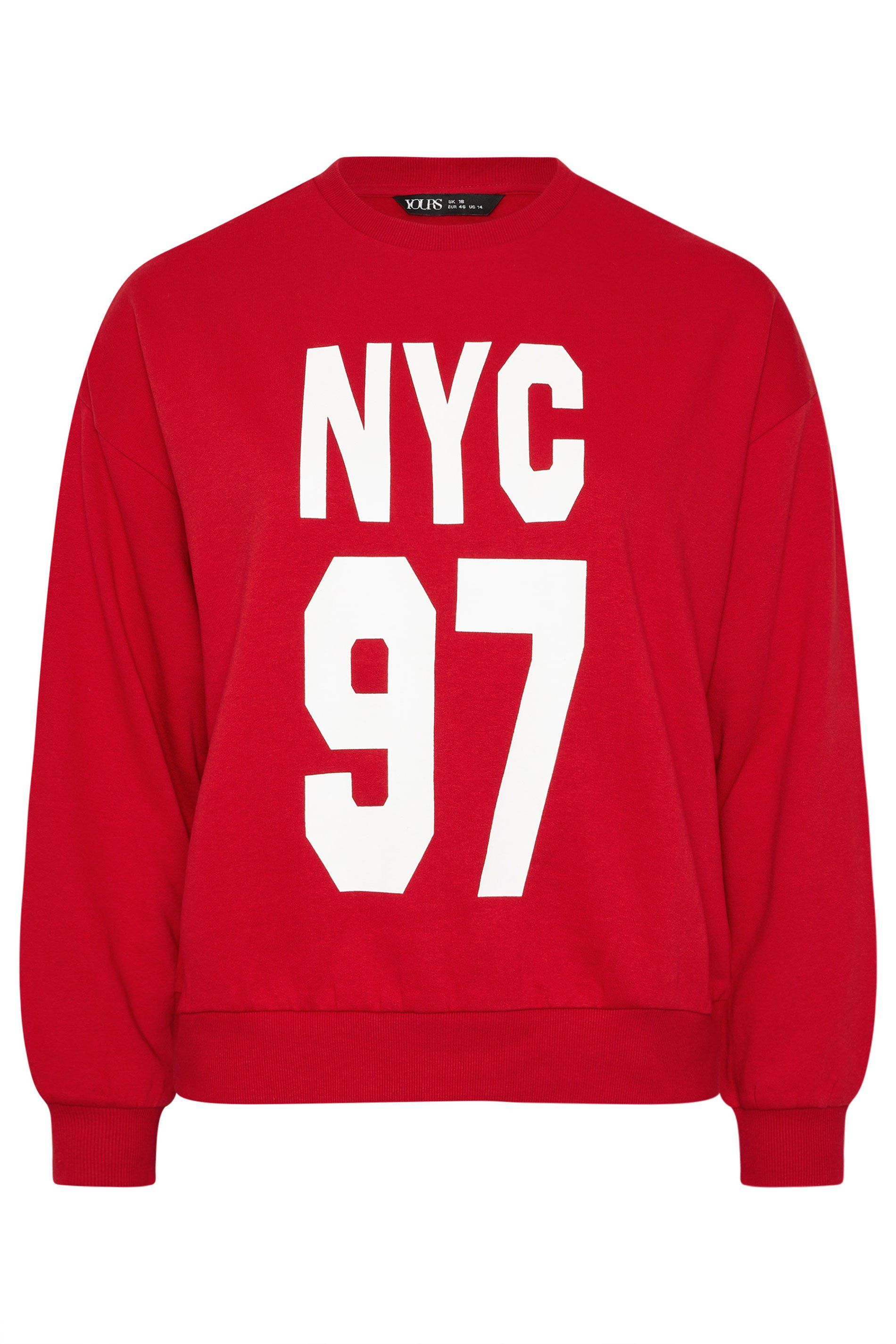 Yours NYC 97' Slogan Sweatshirt