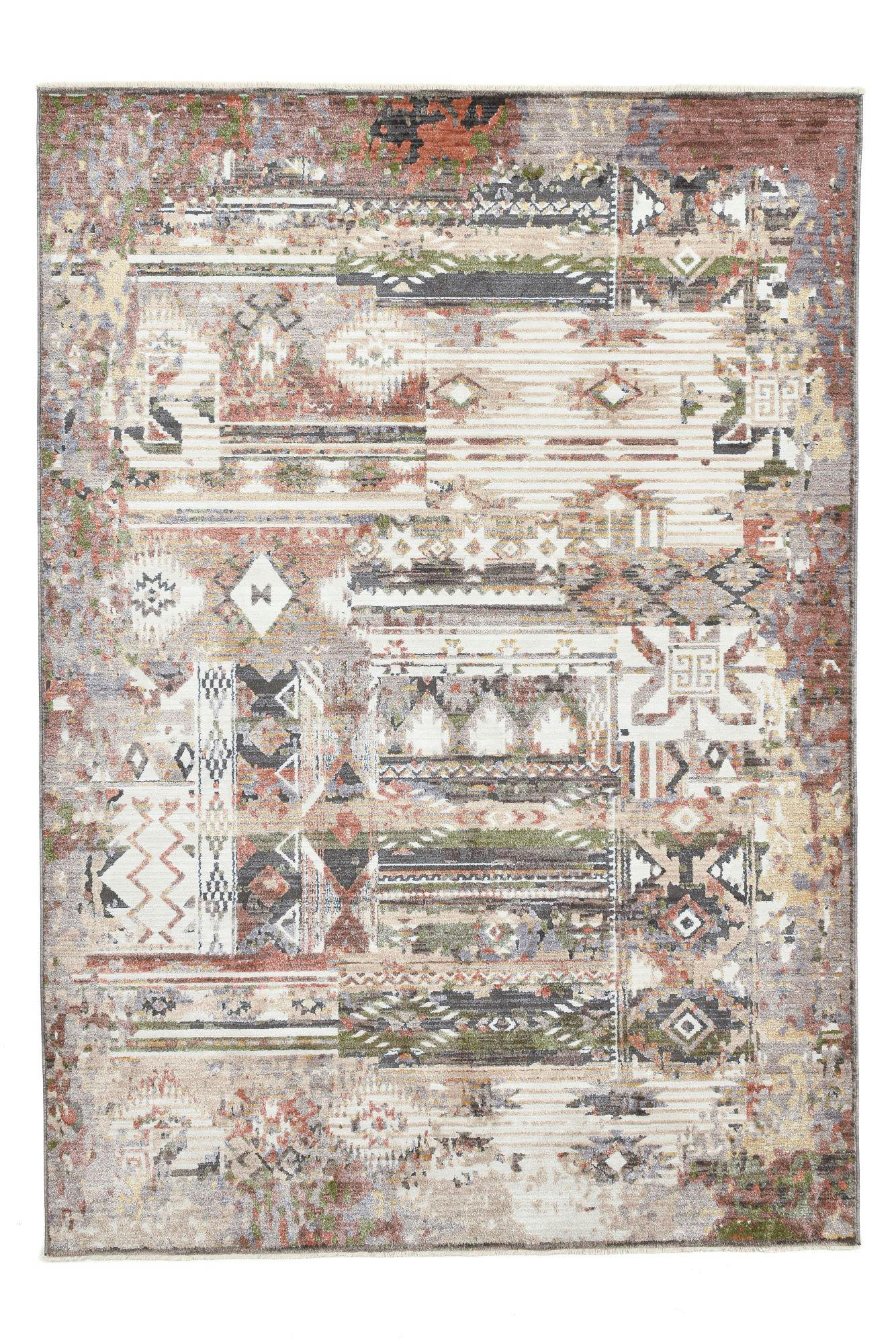 CORDULETTA - Tapis tissé machine en polypropylène - beige multicolor 120x180 cm