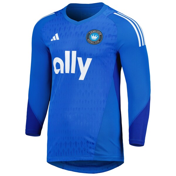 Charlotte FC adidas 2023 Goalkeeper Long Sleeve Replica Jersey - Blue