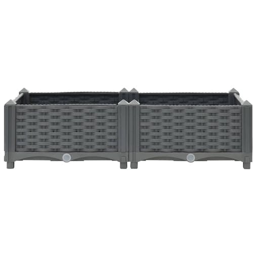 NNEVL Raised Bed 80x40x23 cm Polypropylene