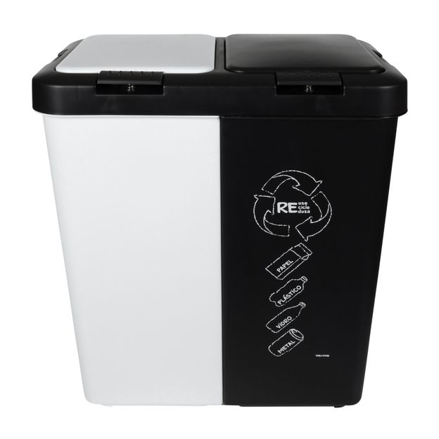 LIXEIRA DUPLA 40 L DOPPEL L