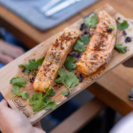 4 planches à fumer en bois de hêtre - Grillfürst