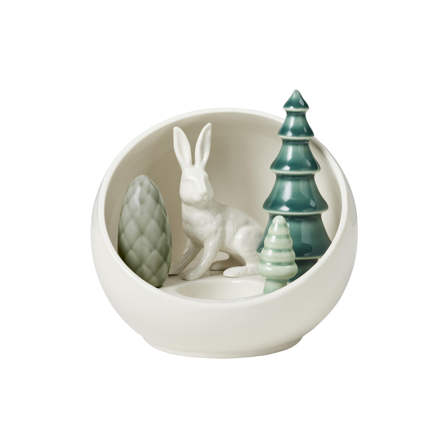 Winter Stories Hare Votive Ball til fyrfadslys