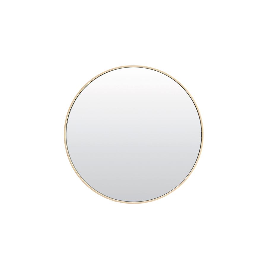 Light & Living - Espejo spiegel rond Ø70 cm - helder glas+crème