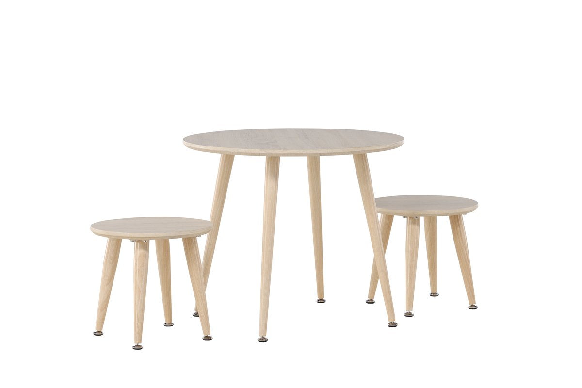 Rebellenclub Kindertafel Lysek - Wit Gelakt