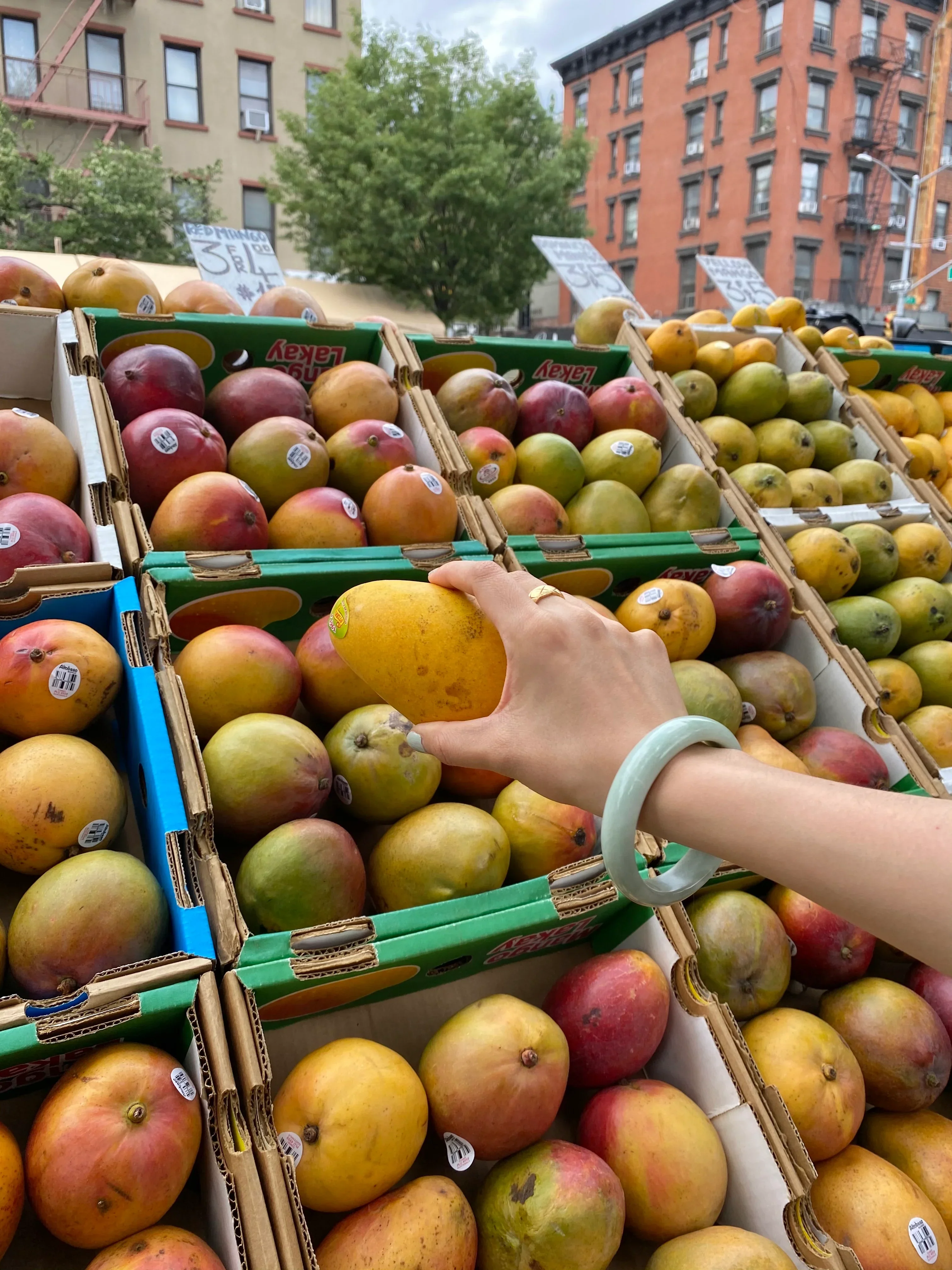 Tennis — Opaque Green Jade Stone Bangle