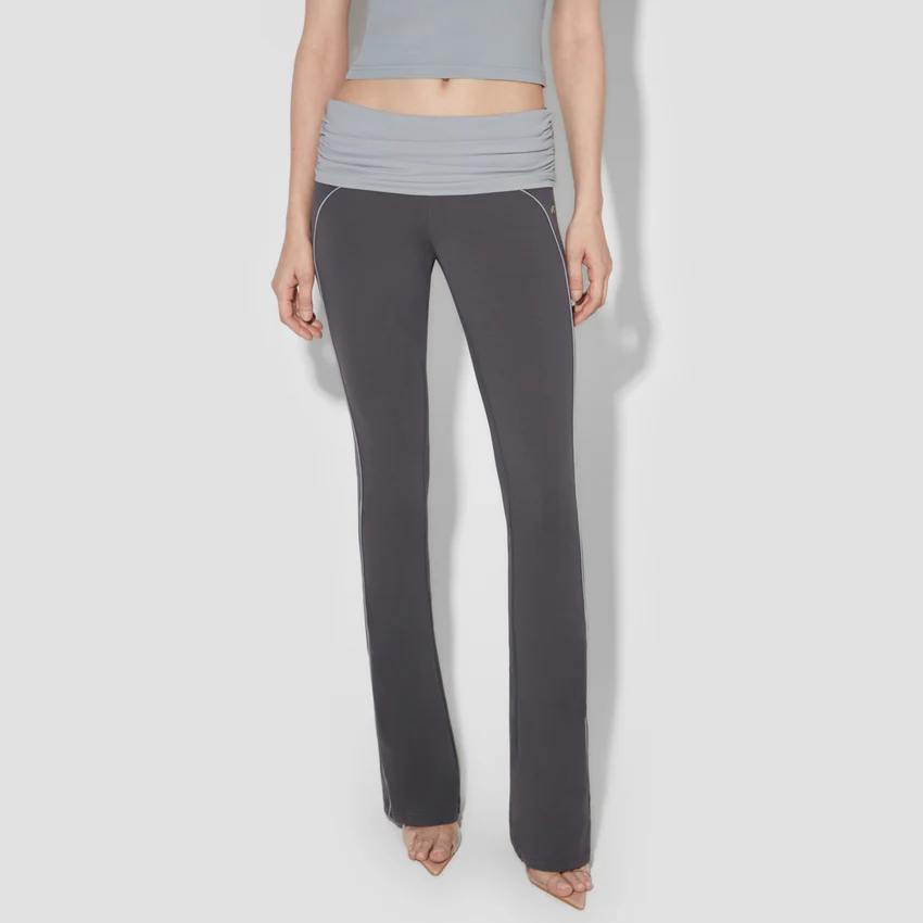 Lycra Flared Wrapped Pants