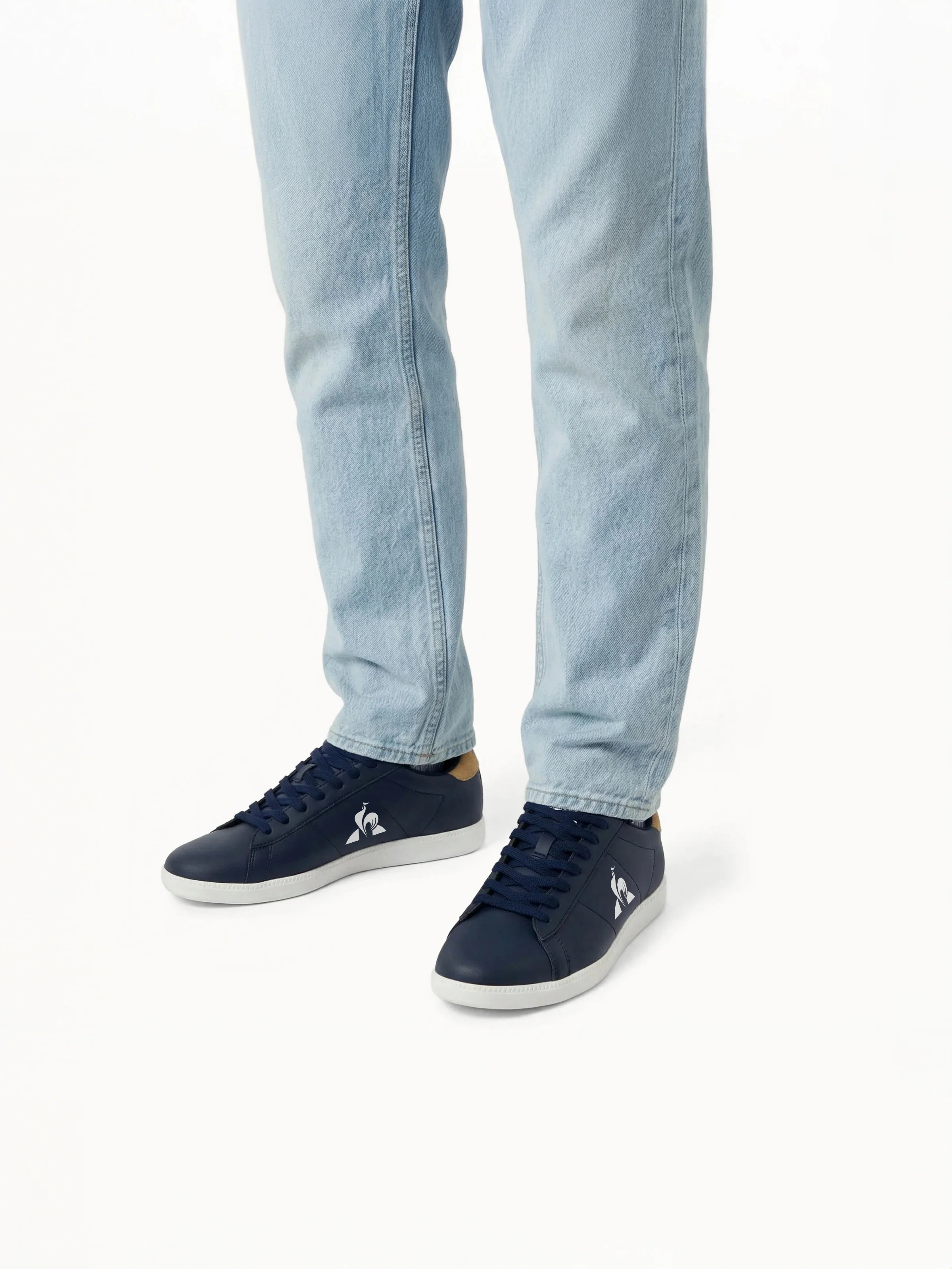 Sneakers de ville en cuir Courtset