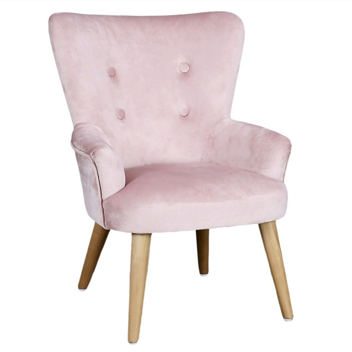 HELSINKI - Fauteuil rose pour enfant