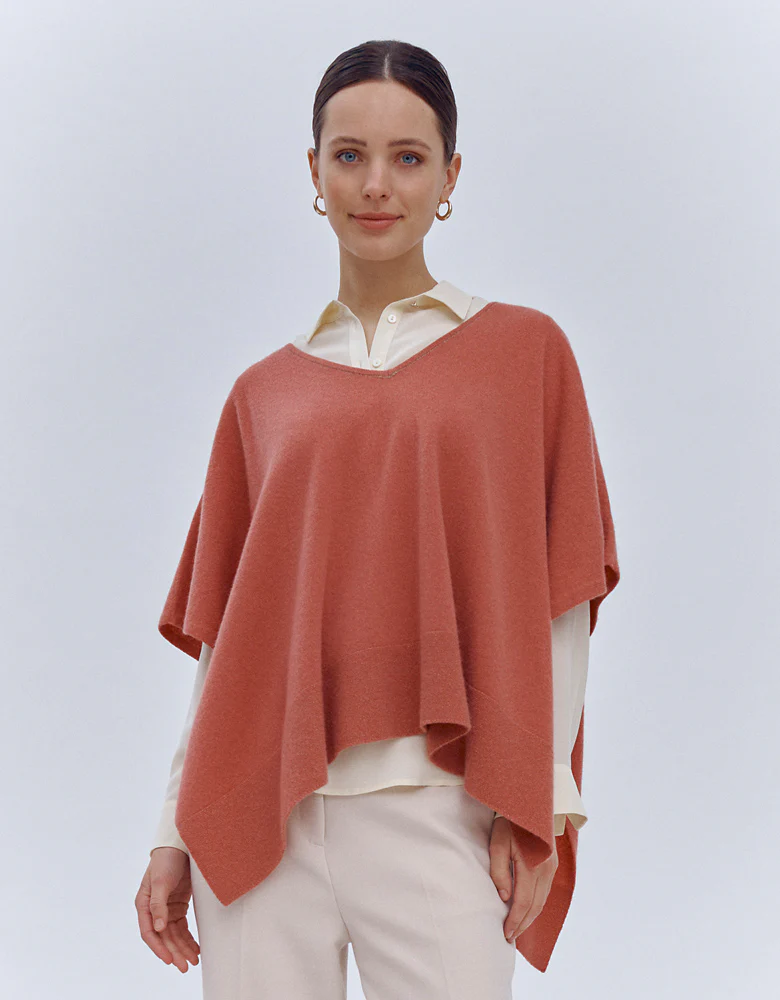 Cape maille en cachemire GAZELLE/86105/057