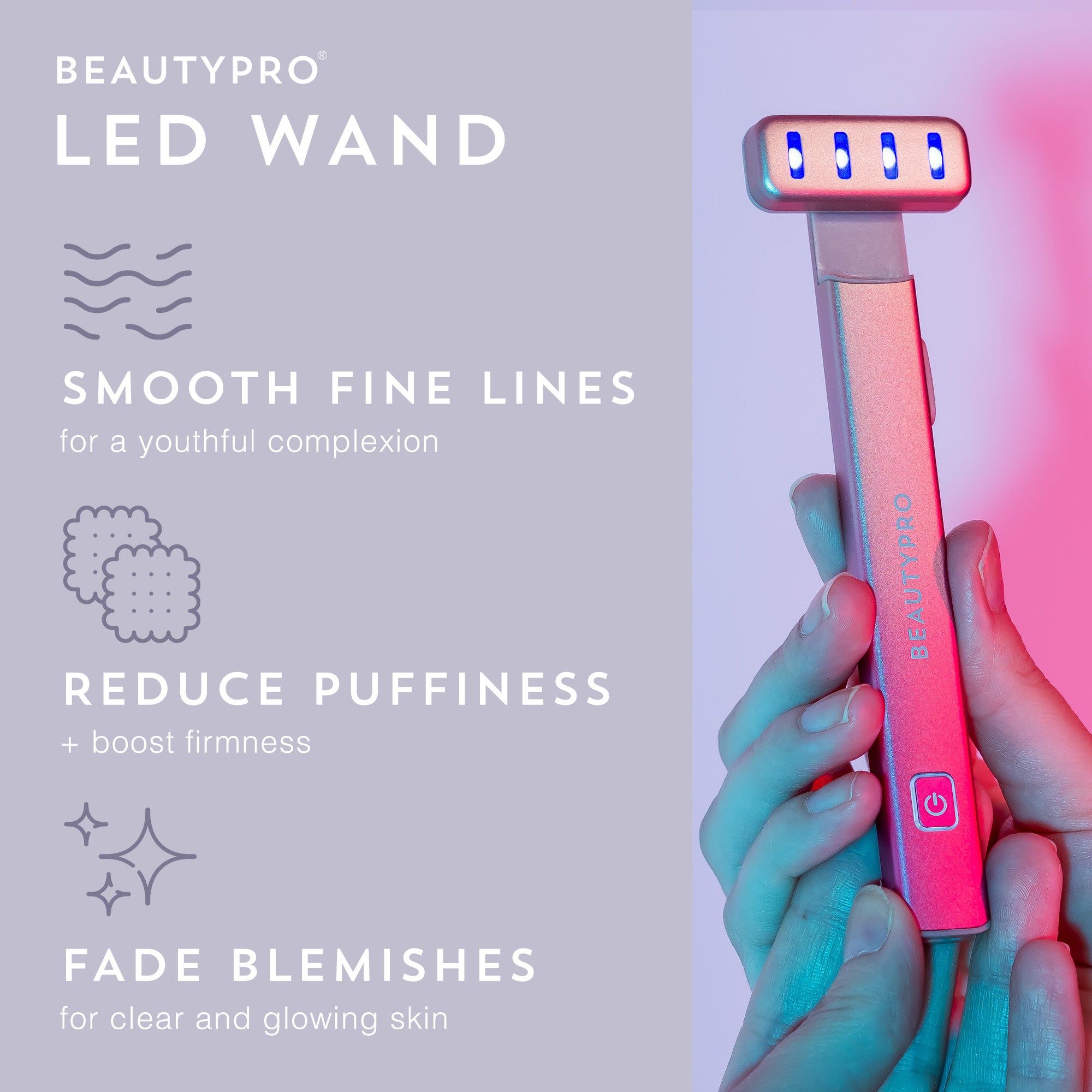 BEAUTYPRO LED Wand - 5 in 1 Anti-Ageing Device