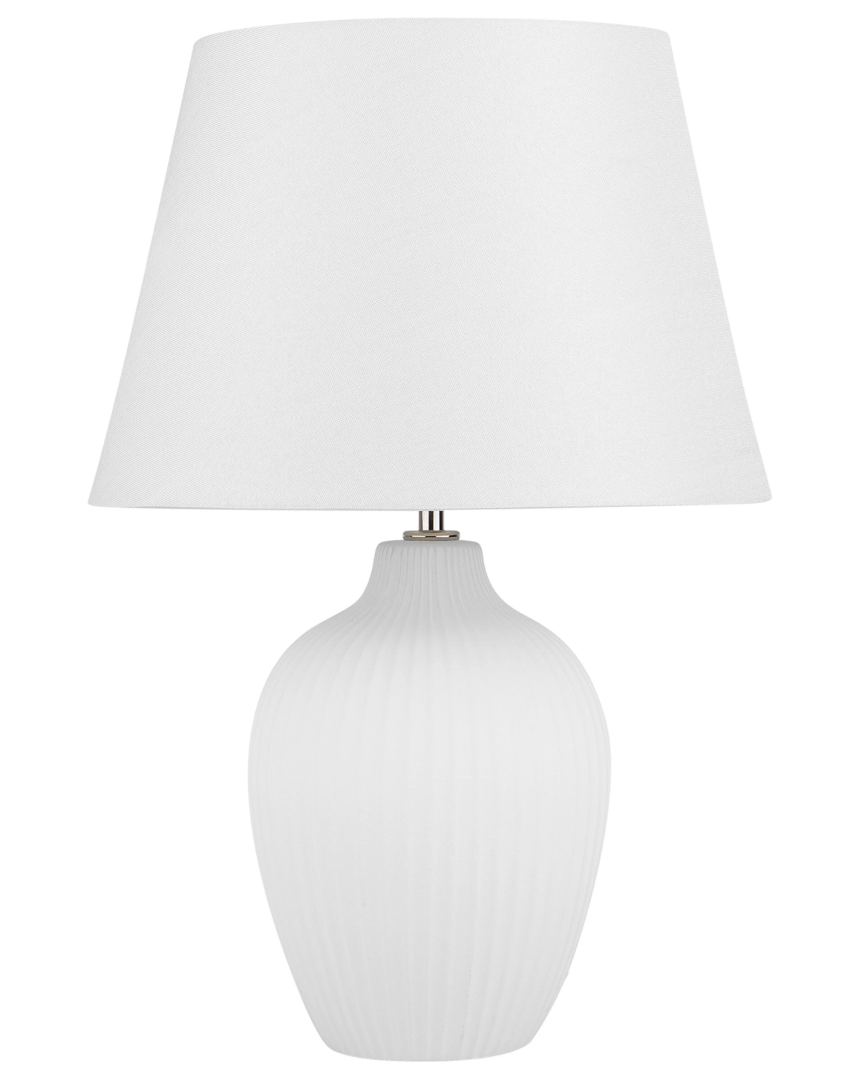 Table Lamp FERGUS Ceramic White