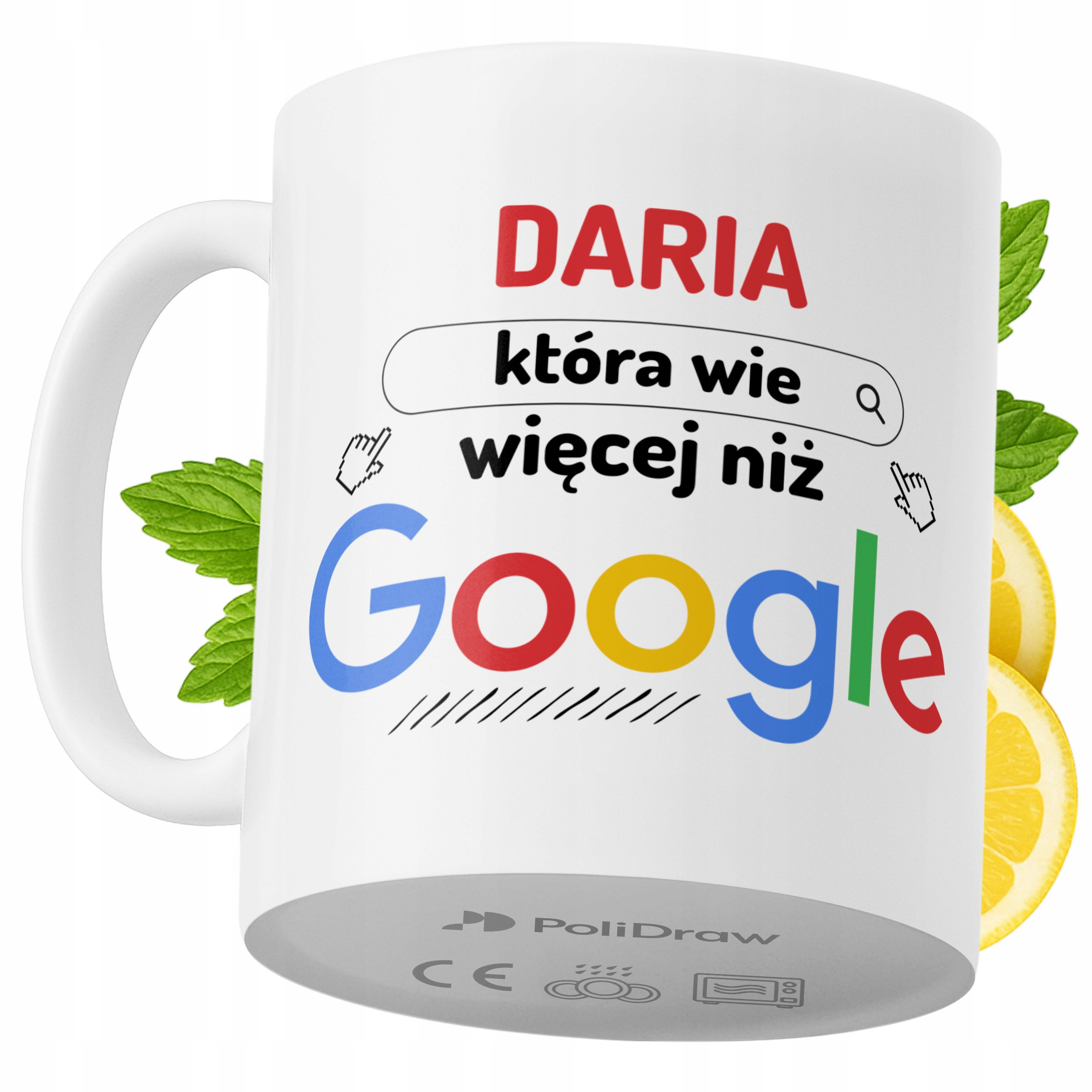 Kubek Dla Dari na Prezent z Nadrukiem ze Zdjęciem 330 ml PoliDraw
