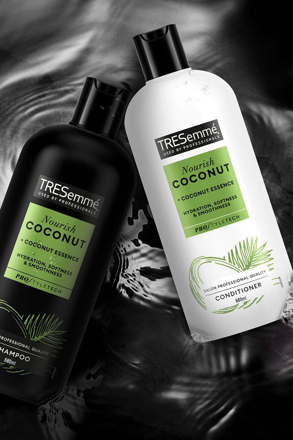 Tresemme Nourish Coconut Shampoo & Conditioner Bundle' 680ml Each