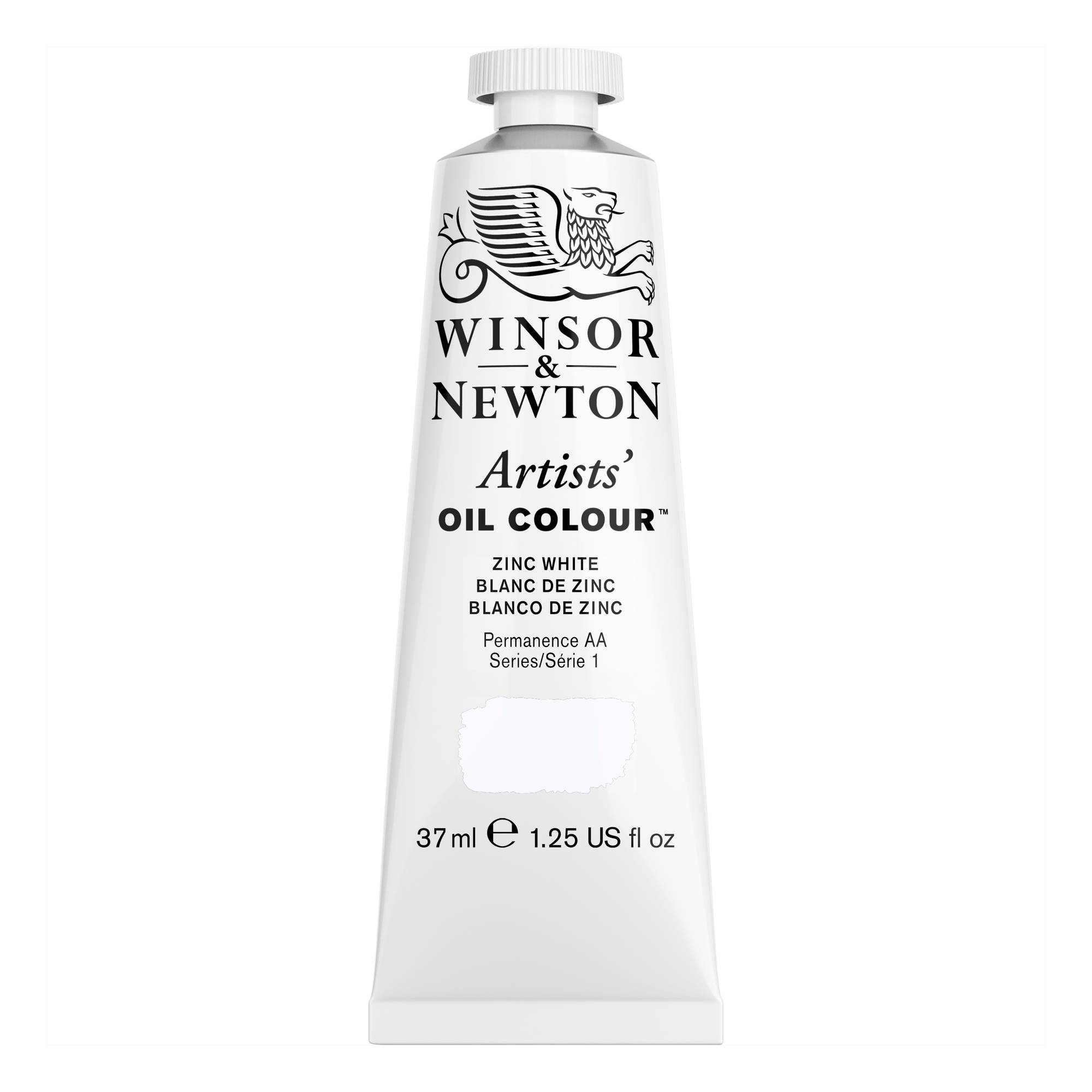 Winsor and Newton Artists Oil Colour Zinc White 37ml