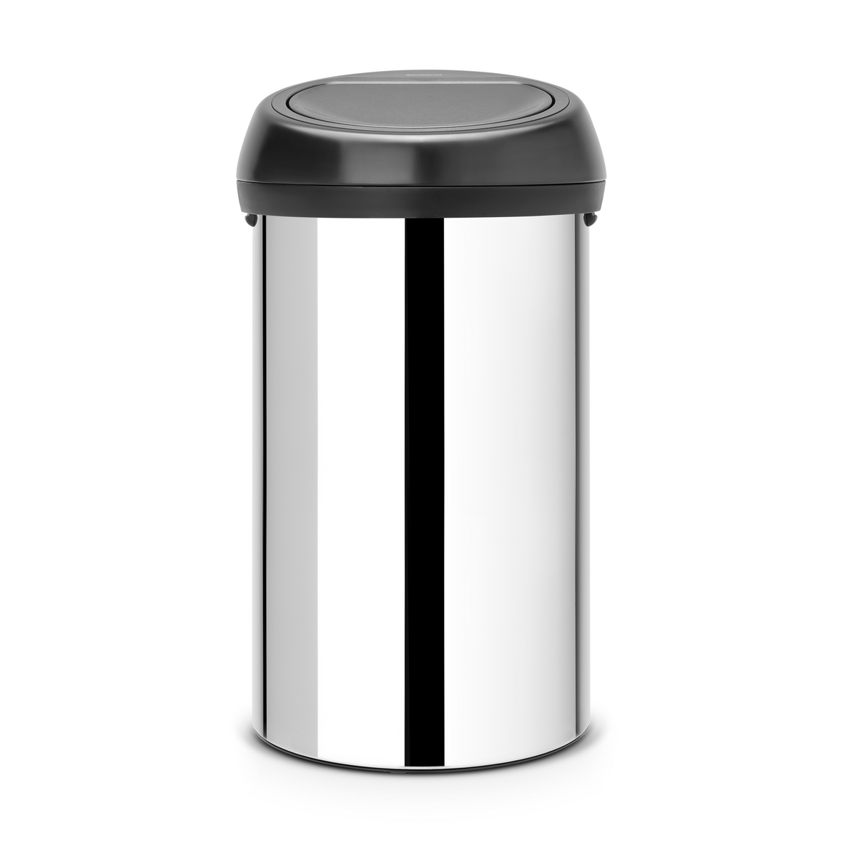 Brabantia Touch Bin afvalemmer, 60L - Brilliant Steel