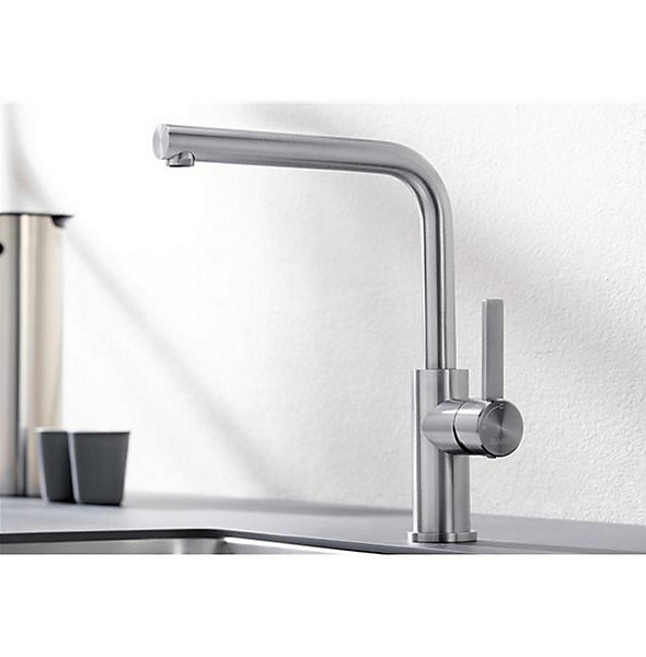 Mitigeur évier monocommande inox brossé Blanco 523122 lanora