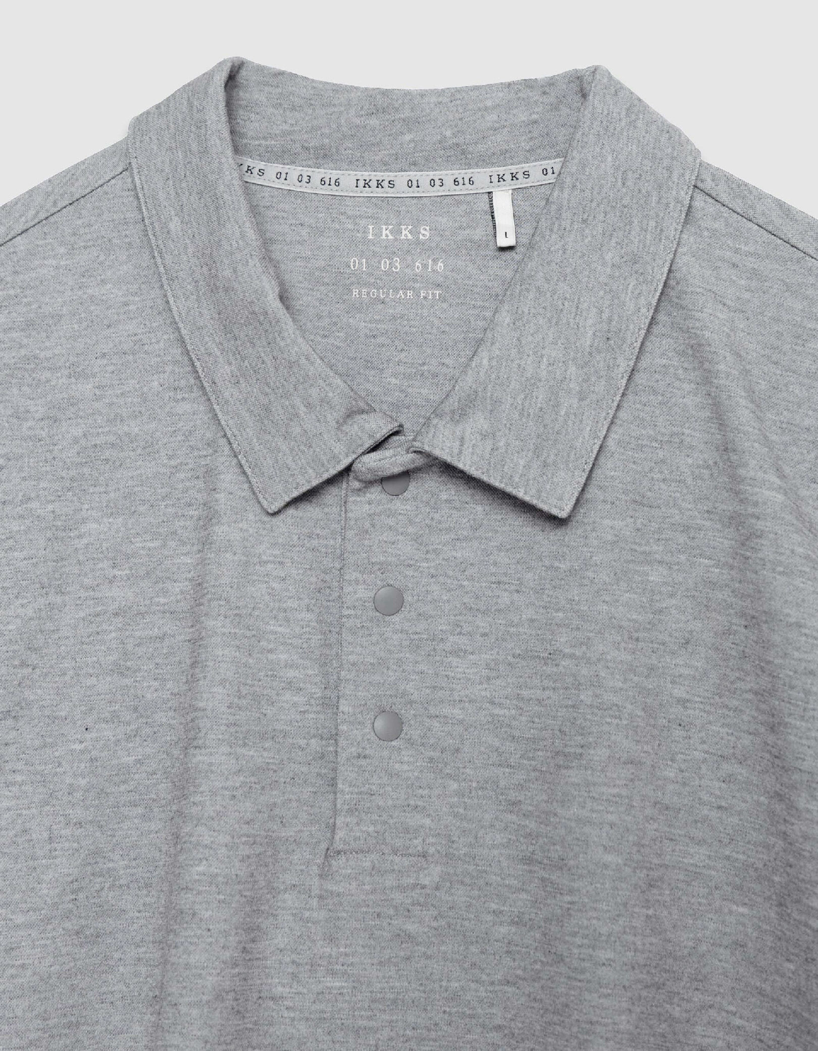 Polo manches courtes gris DRY FAST Homme