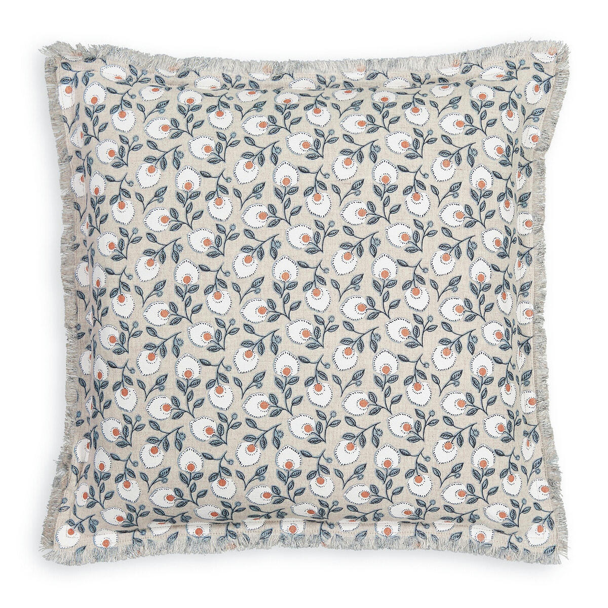 Housse de coussin 40x40 cm lin/coton, Octavine