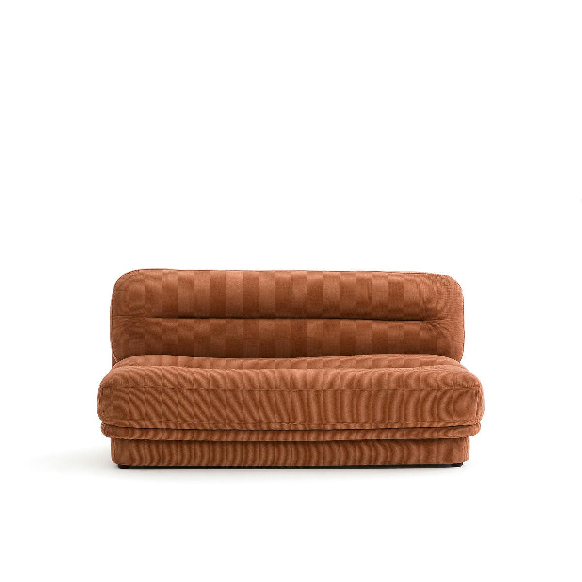 Banquette modulable velours, 2 places, Jonas
