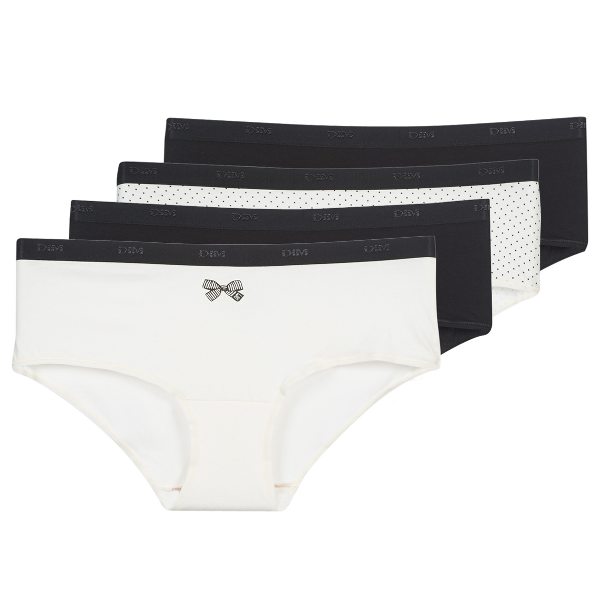 DIM - POCKET COTON STRETCH x4 - Black