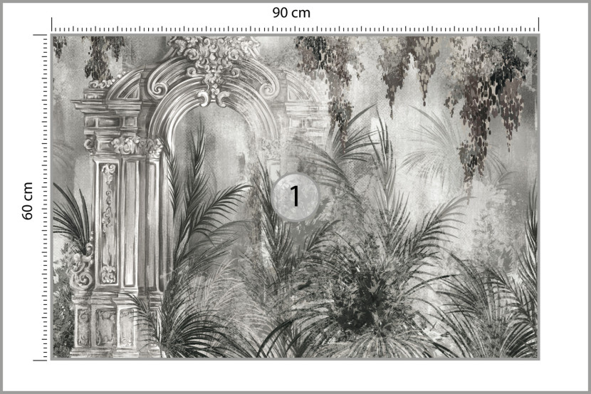 Fototapeta Kolumny Pośród Tropików 90x60cm