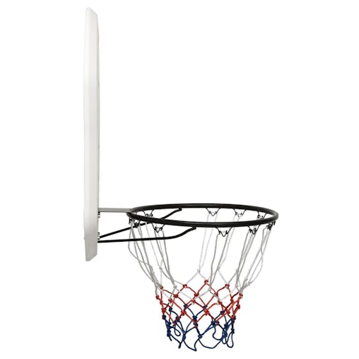 NNEVL Basketball Backboard White 109x71x3 cm Polyethene
