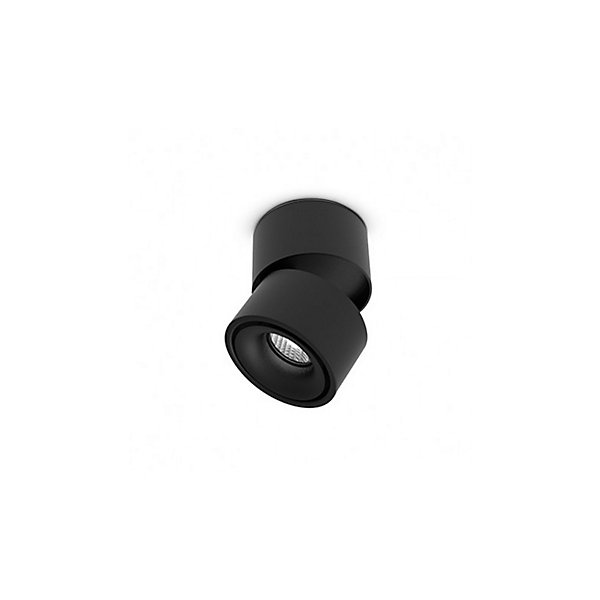 Applique Décorative CCT 12W Noir - Inclinable - 1000lm - 102mm - 3000-4000-6000K