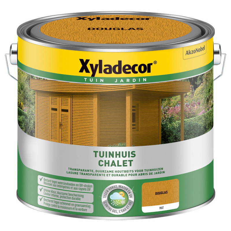 Lasure pour bois Chalet douglas 2,5 L XYLADECOR