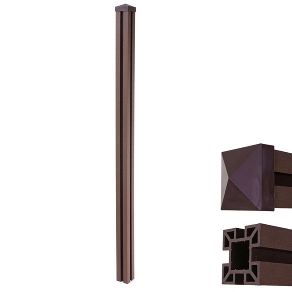 Alu-Pfosten »MVG-HA018«, 1,88 m, Stecksystem